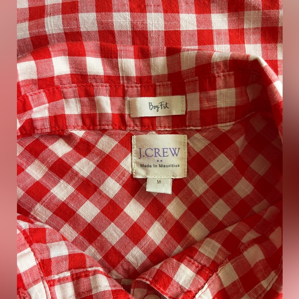 J. Crew Factory BoyFit Shirt - Picture 3 of 4